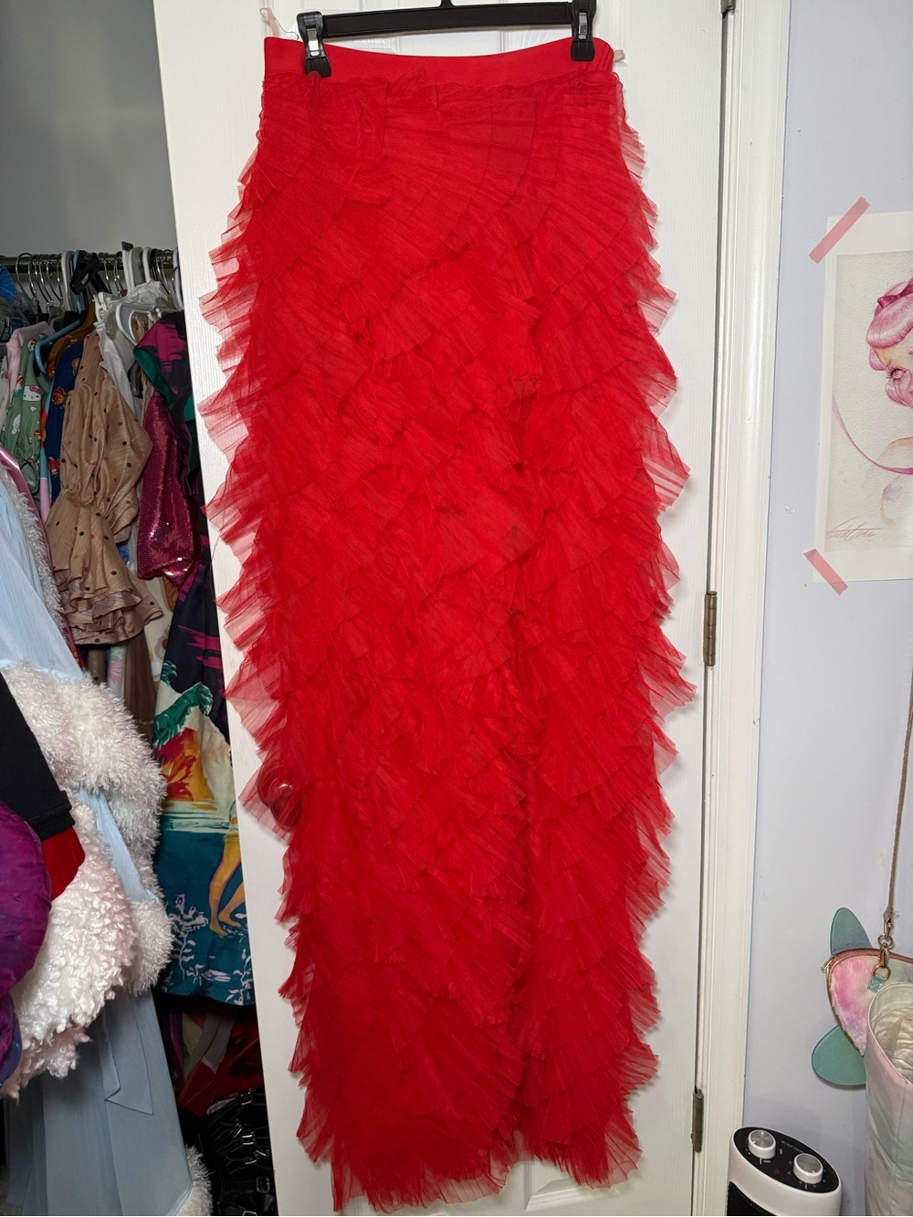 Akira maxi ruffle skirt - Picture 4 of 13